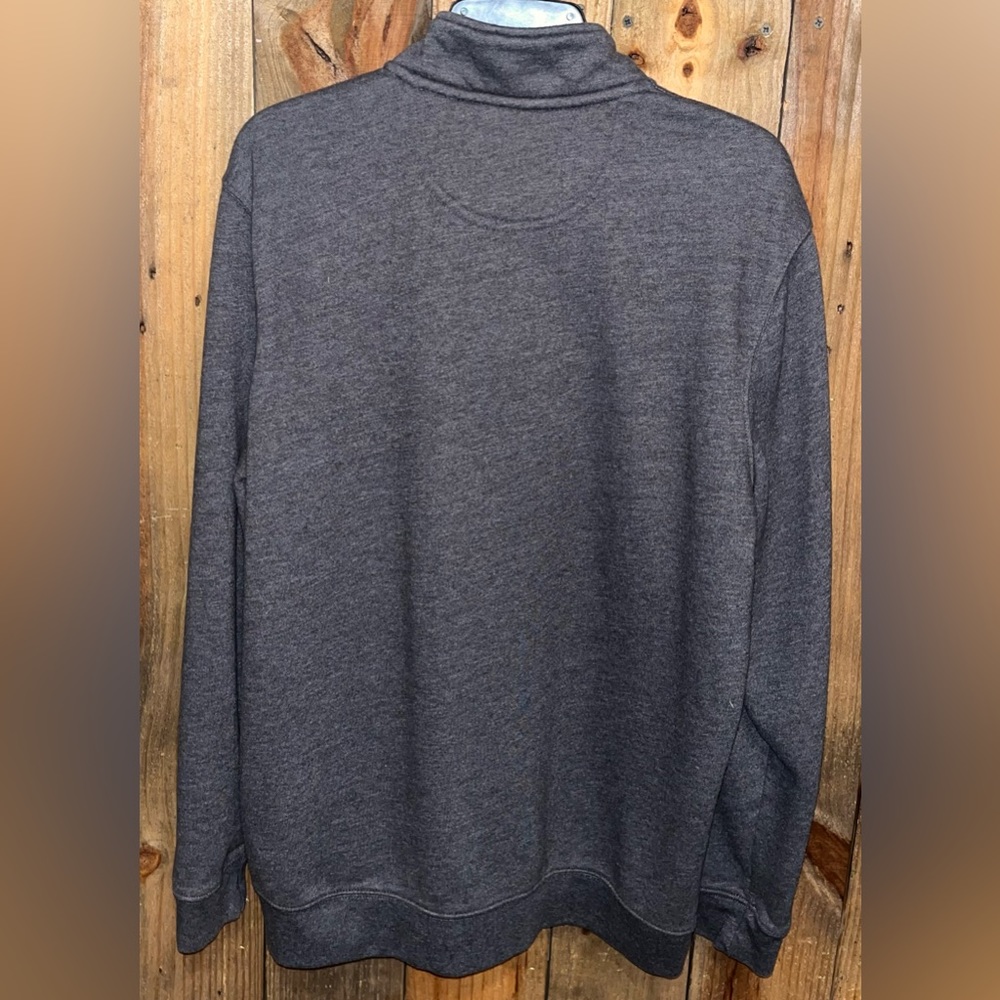 💁‍♂️EUC💁‍♂️Croft & Barrow Grey Pull Over 🧥 Jacket. - Picture 3 of 6